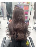 ブリーチなしダブルカラー★韓国チェリーブラウン/髪質改善/新宿