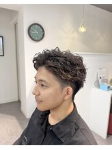 【木野　隼斗】メンズスタイル/ツイストスパイラルや波巻きパーマ、ナチュラルなパーマスタイルが得意！