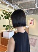 20代30代40代　ボブ/ 切りっぱなしボブ/夏のヘアアレンジ