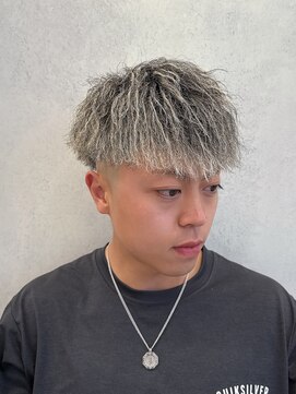 ルースト 西院店(ROOST) パイルツイスト×ホワイトハイライト