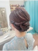 ヘアセット/ヘアアレンジ/結婚式お呼ばれヘア