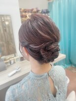 マイクローゼット(my closet)&nbsp;ヘアセット/ヘアアレンジ/結婚式お呼ばれヘア