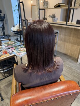 ムクヘア 御幸店(MUKU hair) 秋冬のピンクブラウン！