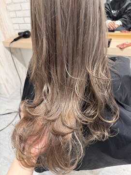 シエル 千葉店(CIEL) ＊ミルクティーベージュ×ハッシュカット＊