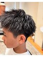 フラッパー(FLAPPER)&nbsp;短髪の中でも特に人気のジョットモヒカンスタイル