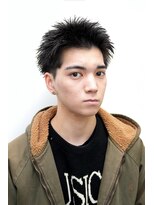 ルックグッドストア タカラヅカ(LOOK GOOD STORE TAKARAZUKA)&nbsp;メンズカットアップバングツーブロックスパイキーショート0105