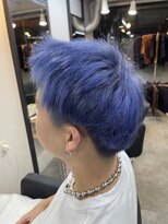 ラフ(LAFF)&nbsp;メンズショート/ブルー/ハイトーン