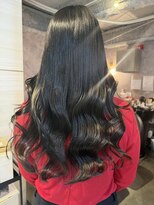 エルバイラビス 大宮(elu by lovis)&nbsp;《高橋亜美》ブルーブラック/艶カラー/大宮