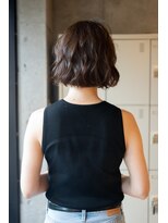 エインアンリー 明治神宮前(AIN.ANLY.)&nbsp;ボブパーマ、ボブパーマゆるめ、ニュアンスパーマ、毛先パーマ