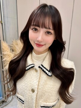 ディーバ 池袋東口(D.I.E.V.A) 10代20代30代顔まわりレイヤーくびれ巻きアッシュブラウン