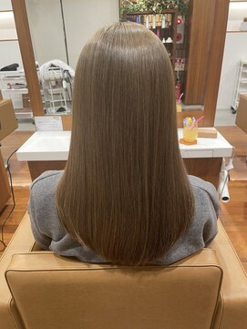 シーツー 川口店(C2) ブリーチ無しグレージュカラー