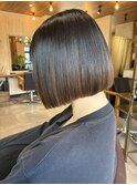 【川口元郷】切りっぱなしボブ