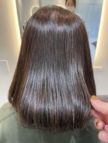 フルー 都立大学店(Fleu r)&nbsp;ナチュラルな仕上がり◎プレミアム縮毛矯正