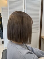 ヘアー サロン アン(an)&nbsp;前下がり切りっぱなしボブ