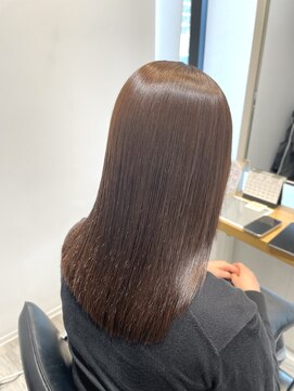エレノア 新宿新南口(Eleanor) TOKIO縮毛×ショコラカラー