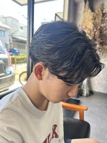 段 女子ウケニュアンスパーマ