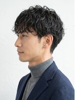 バーシャミ 博多(Baciami)&nbsp;メンズの余裕を感じるシルエット大人シャドウパーマ！