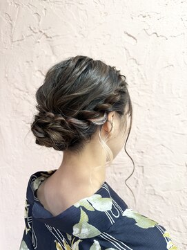 フェイス 石川町 (FACE) 浴衣ヘアセット/シニヨンヘア