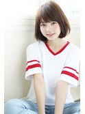 【Un ami】《増永剛大》表参道カジュアル、大人可愛いひし形ボブ