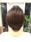 30代40代50代にオススメ☆襟足スッキリボブ☆【副店長 石黒】