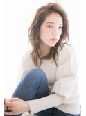 外国人のようなこなれヘア