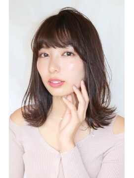 ネオリーブニコ 大井町店(Neolive Nico) 【neolive nico大井町店】　鎖骨ミディ　くびれヘア　外ハネ