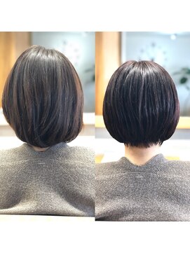 ヘアクリエイト フライ(hair create FLY) ツヤツヤまとまりボブ