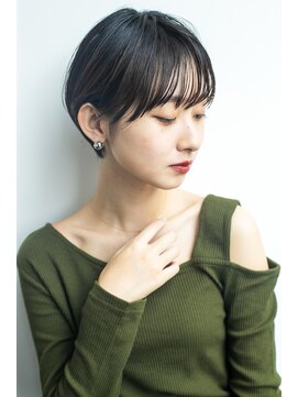 ヴェイン 渋谷(vain) 20代30代/地毛風ショート/ワンカールパーマ