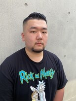 タケシズバーバー(BARBER) スキンフェード七三