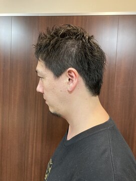 ヒロギンザ 浜松町店(HIRO GINZA) ナチュラルアップバングショート<メンズ/ヒロ銀座/浜松町>