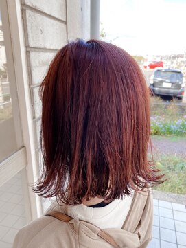 ポート(PORT) 赤の切りっぱ◎20代30代40代50代