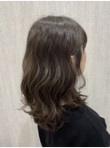 マットブラウン×レイヤースタイル