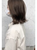 外巻きボブ