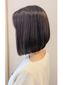大人スタイル前下がりボブ/手ぐしでまとまる◎30代40代50代
