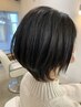 【竹下指名】ショートカット＋縮毛矯正+Aujuaトリートメント♪　22400円