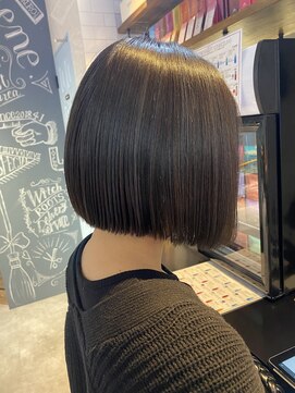 シーン 池袋(scene.) scene.【シーン】【池袋 西口徒歩3分】ハイライトミニボブ