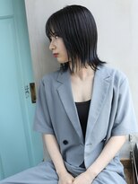 バース(BIRTH)&nbsp;天神【BIRTH】ダークラベンダーアッシュ×外ハネミディ　3