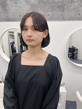 イーチ 吉祥寺(EACH) 【村松美穂】ニュアンスボブ×地毛風カラー