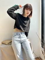 ムード カナザワ(mood kanazawa)&nbsp;フルバング×外ハネミディアム