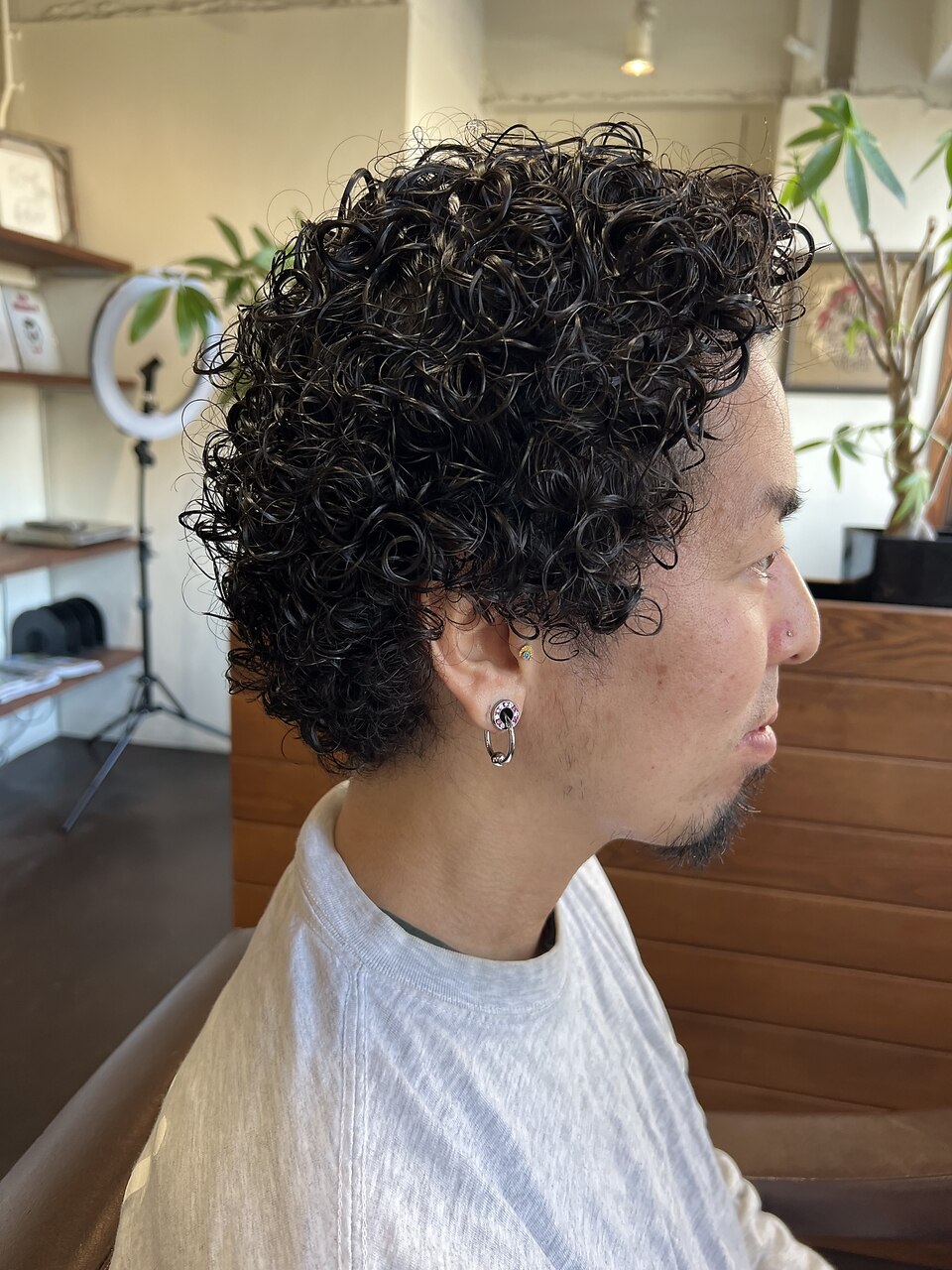 新春アフロ 某居酒屋店主 20代 30代 40代 50代 髪質改善