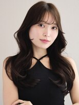 似合わせ イメチェンヘアスタイル ハッシュカット フルバング