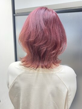 ルッソ チアロ(Lusso chiaro) ☆くすみピンク×ミディアム☆