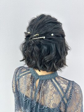 プルクラ ロッポンギ(Pulchra ROPPONGI) ハーフアップ/ショートボブ