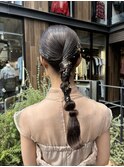 結婚式お呼ばれヘアアレンジ♪