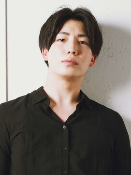 ニーフ 恵比寿(neaf) 韓国マッシュ　ブラック　暗髪　大人ヘア　ビジネス