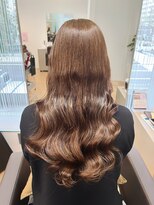 ジエクト カナウ(The Ect canow)&nbsp;コテ巻き風パーマ　韓国風パーマ　艶カール　レイヤーパーマ