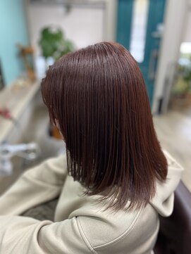 クラウズ ヘアー(CLOUDS.Hair) ブリーチなしで出来るピンクブラウン