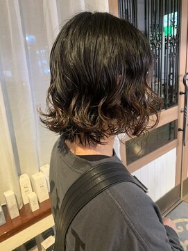 ヘアラウンジ アンリオ(hair lounge an rio) 弱酸性ボブパーマ