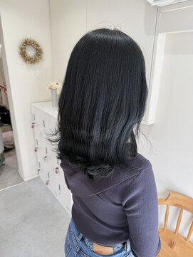 ウニ(uni) ◯ブルーブラック