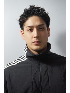 ヒロ銀座 バーバーショップ 札幌本店(HIRO GINZA BARBER SHOP) ソフトツイストアップバング